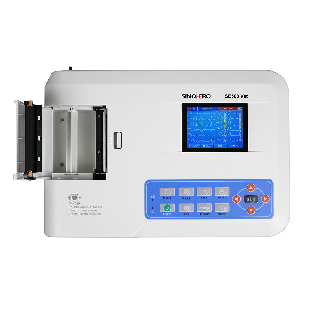 Digital Veterinary Electrocard - đánh giá và giá Ekg Ecg Machine Portable