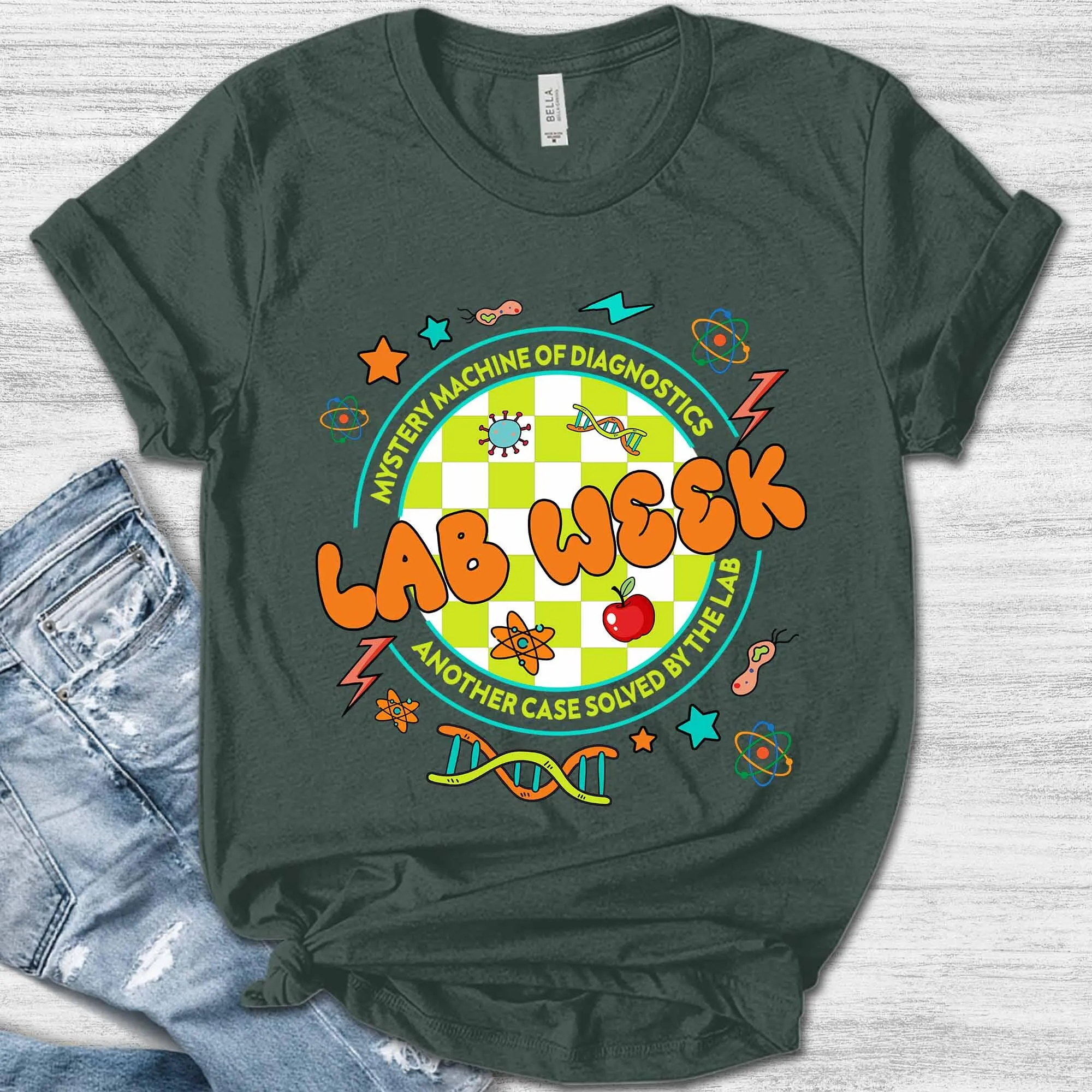 Lab Week 2025 T Shirt Tech Tea - đánh giá và giá Medical Lab Week 2025