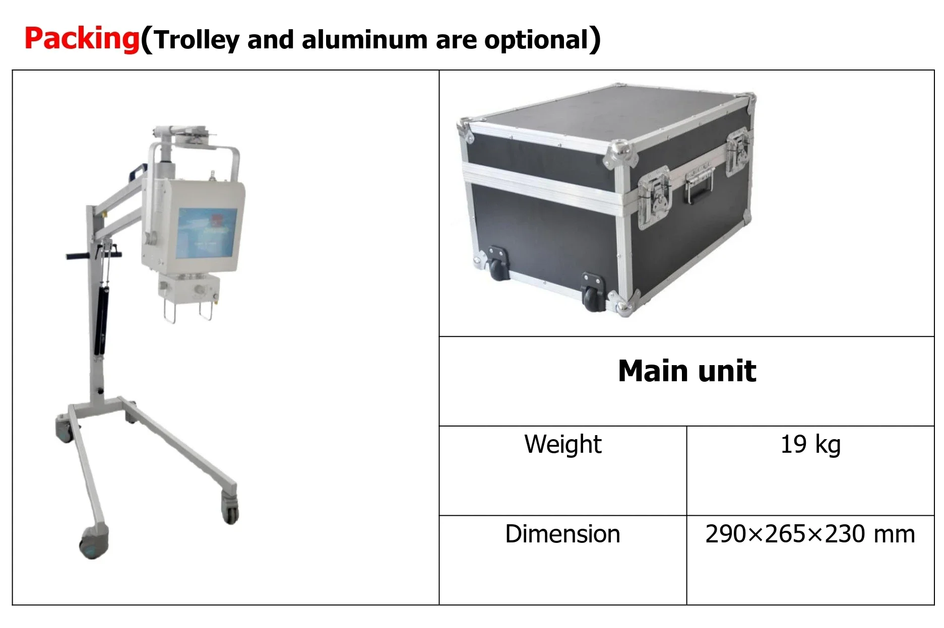 THR-5KW Medical Portable Mobil - đánh giá và giá Xlab Medical